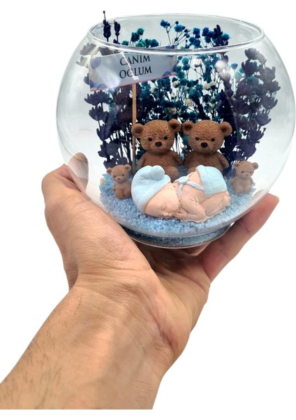 Teraryum Yeni Doğan Hediyelik Set Bebek Hediyelik Anne Bebek Hediyelik Erkek Bebek