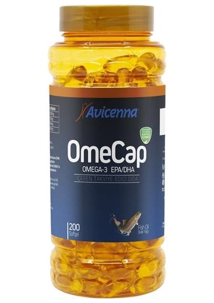 Omecap Omega 3 200 Kapsül