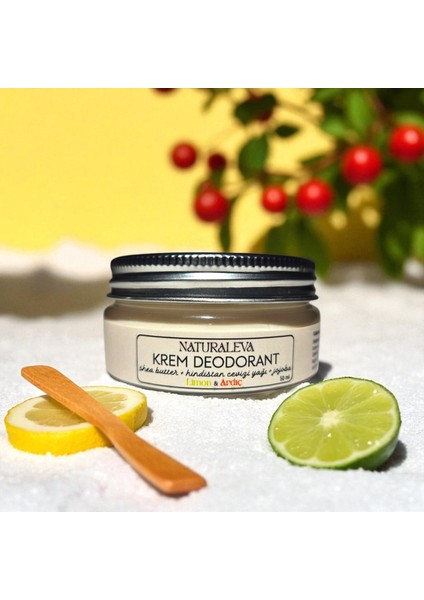 Doğal Krem Deodorant Erkek (50ML)