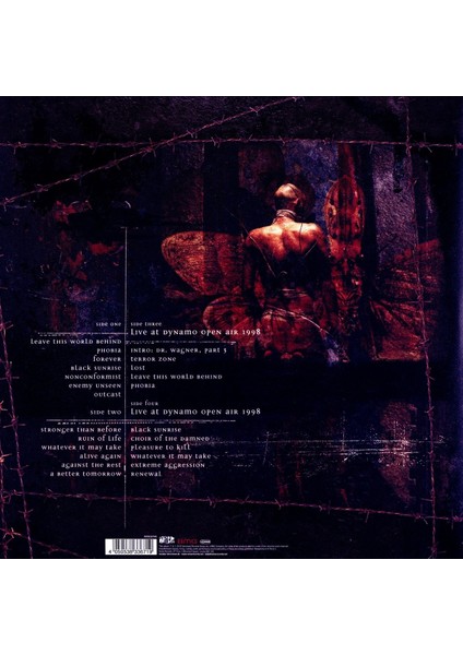 Kreator - Outcast - (Transparent Orange Vinyl) Plak modelleri