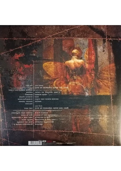 Kreator - Outcast - (Transparent Orange Vinyl) Plak
