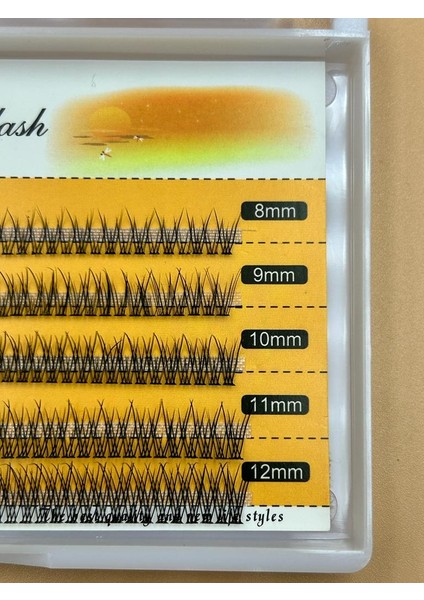 Mix Kutu 10D Hacimli Demet Tekli Kirpik - Tekli Takma Kirpik - 4724 fırsatları