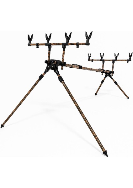 Profosyonel 4'lü Sazan Sehpası Kamuflaj