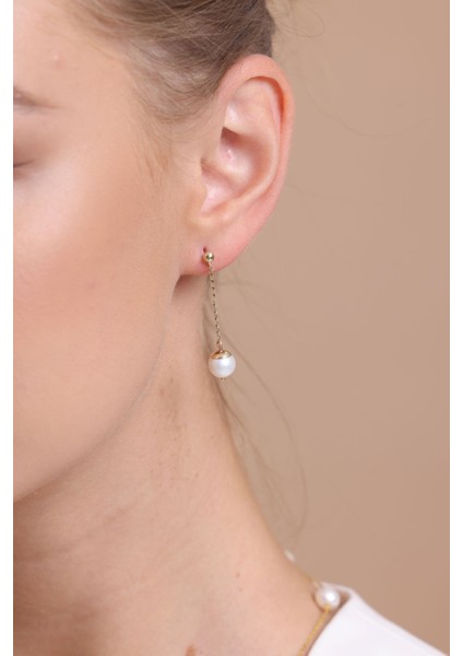 Doğal Inci Sallantılı Küpe fiyatları