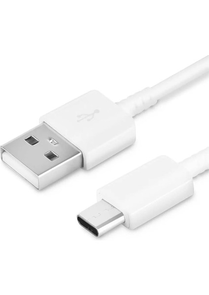 USB To Type C 80 cm Beyaz Kablo