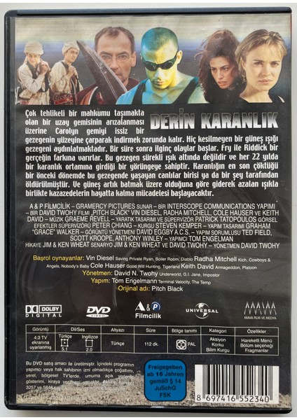 Derin Karanlık DVD (Orijinal Dönem Baskı Dvd) fiyatları