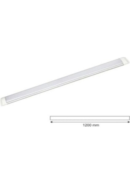 40WAT 120 cm Kristal Yatay LED Bant Armatür-Trafolu Gün Işığı 1 Adettir fırsatları