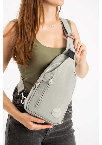 Kadın Krınkıl Kumaş Suya Dayanıklı Çapraz Askılı Para Cüzdanlıklı Çanta fiyatları