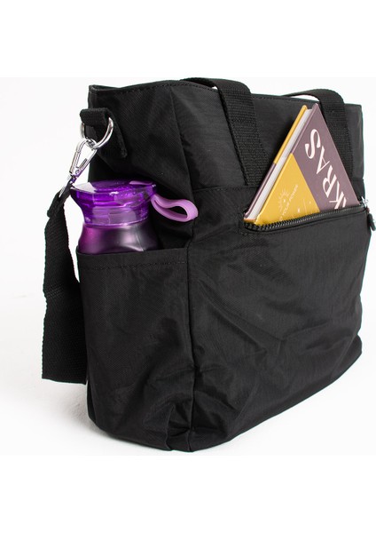 Kadın Büyük Boy Bölmeli Suya Dayanıklı Paraşüt Kumaş Çapraz ve Omuz Askılı Çanta fiyatları