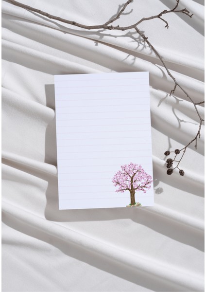 A6 Pinterest Sakura-13 Çek-Kopar Notepad, Memopad, Note Defteri, To Do List