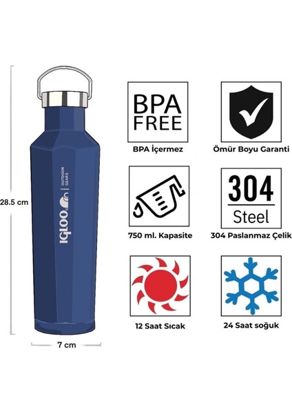 Çok Renkli 750ML Termos Matara, Şık ve Hafif, ve Pratik Tasarım fiyatları