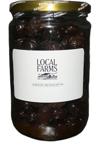 Gemlik 291 – 320 Siyah Zeytin 400 G