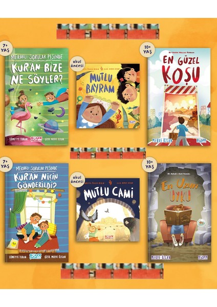 En Uzun Uyku, Kuran Bize Ne Söyler, Kuran Niçin Gönderildi, Mutlu Bayram, Mutlu Cami(6kitap)