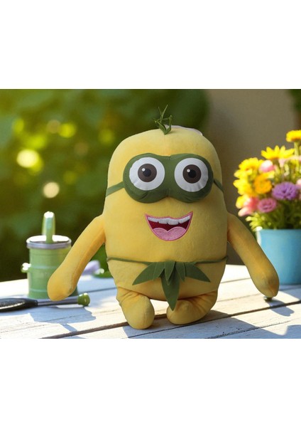 Despicable Me Minion Çılgın Hırsızlar Tatilde Karakter Figür Peluş Oyuncak Uyku Oyun Arkadaşı 35 Cm2