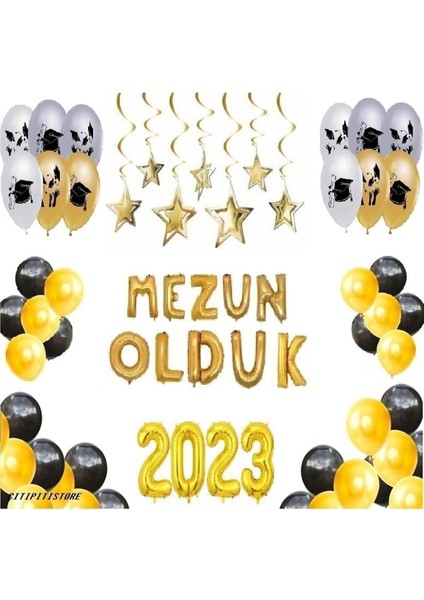 Mezuniyet Süsüleri, Şık ve Renkli Kutlama Dekorları