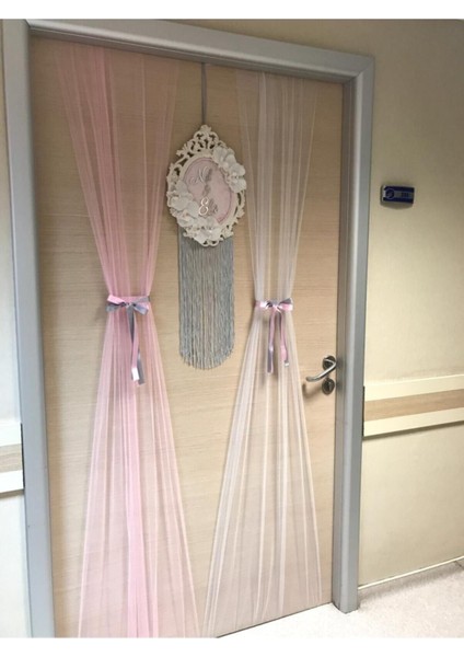 Bej Kapı ve Sandalye Süsleme Tülü, 25 M. Uzunluk, Şık ve Zarif Dekorasyon Detayları fiyatları