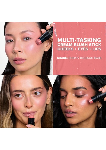 Nudies Bloom Allık Stick Cherry Blossom Babe 7gr modelleri
