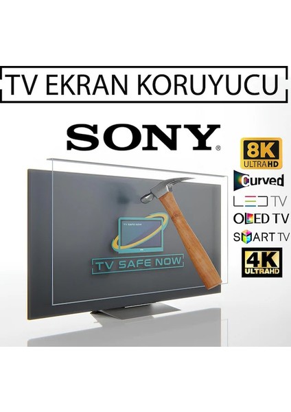 Uyumlu KD-43XE7005 43'' Inç 109 Ekran Sony Uyumlu Tv Ekran Koruyucu