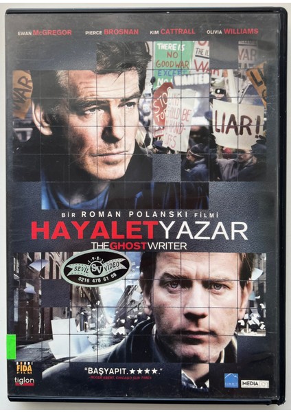 Hayalet Yazar DVD (Orijinal Dönem Baskı Dvd)