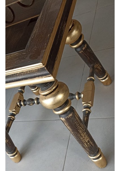 Yan Sehpa Torna Ayak (Eskitme Tasarım Aynalı) fırsatları