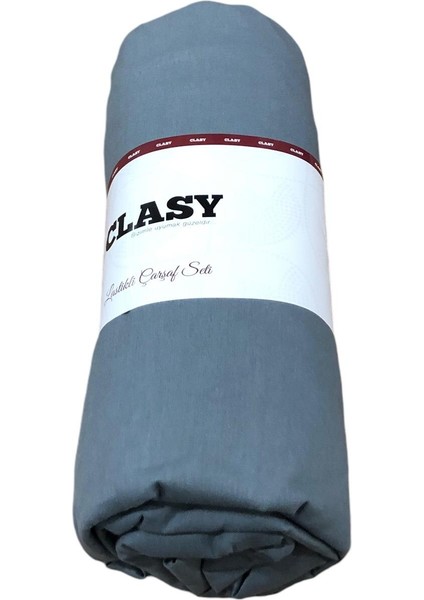 Battal Çift Kişilik %100 Pamuk Lastikli Çarşaf + 2 Adet Yastık Kılıfı 180 x 200