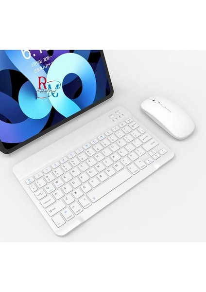 Samsung Galaxy Tab S10 Fe Plus 13.1" ile Uyumlu Standlı Kılıf Dokunmatik Kalem ve Klavye Mouse Set modelleri