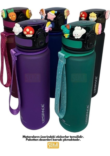 3D Matara Sticker Seti, Mor Renkli, 4'lü, Şık ve Yenilikçi Tasarım fırsatları