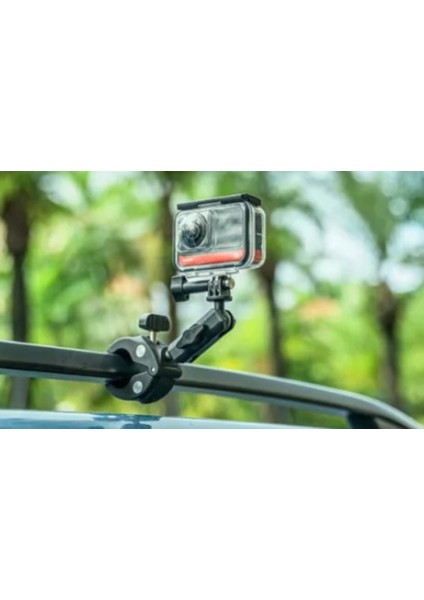 Telesin Universal Tube Clamp Gidon Telefon ve Aksiyon Kamera Tutucu fırsatları