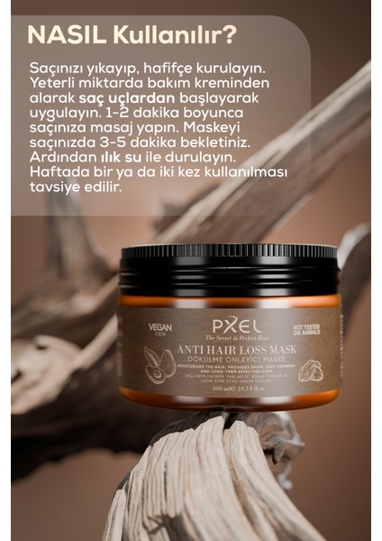 Anti-Hair Loss Şampuan – Maske 2’li Set 400 ml , 300 ml fiyatları