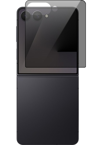 Samsung Galaxy Z Flip 7 Için 5d Privacy Temperli Ekran Koruyucu