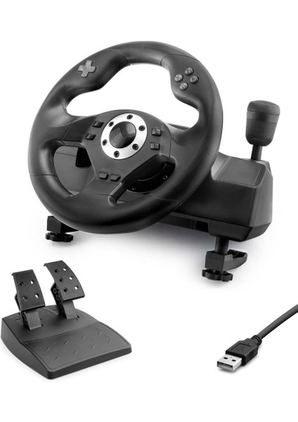 Oyuncu Direksiyon Seti 270° 7ın1 Ps4/ps3/ps2/pc/xbox/nıntendo/androıd Siyah VW9828