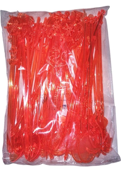Kokteyl Karıstırıcı Uzun (20 Cm) Pk : 50 Lı (Paketler Tek Renktir) indirimleri