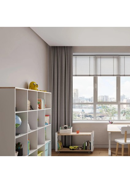 Tekerlekli Raf Ünitesi 2 Katlı Banyo Rafı Mutfak Rafı Ofis Rafı Servis Sehpası Organizer (Beyaz) modelleri
