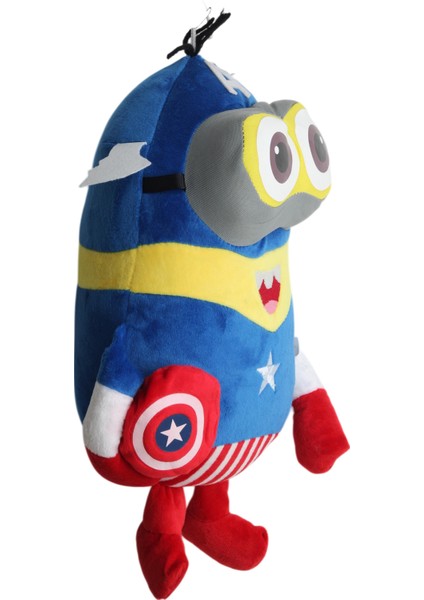 Despicable Me Minions Çılgın Hırsızlar C. America Versiyon Peluş Oyuncak Uyku & Oyun Arkadaşı 30 Cm. fırsatları