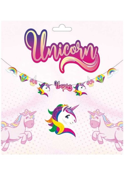 Renkli Unicorn Figürlü Set, Eğlenceli ve Şık Dekorasyon Seçeneği fiyatları