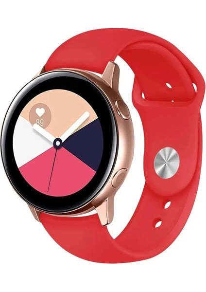 Watch 22MM Klasik Kordon - Kırmızı