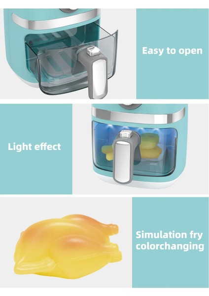 Sesli Işıklı Fritöz Mutfak Air Fryer Oyuncak fiyatları