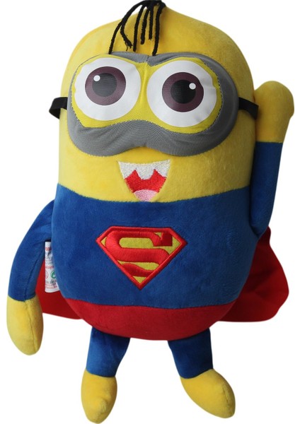 Despicable Me Minions Çılgın Hırsızlar Superman Versiyon Peluş Oyuncak Uyku & Oyun Arkadaşı 30 Cm. fiyatları