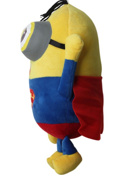 Despicable Me Minions Çılgın Hırsızlar Superman Versiyon Peluş Oyuncak Uyku & Oyun Arkadaşı 30 Cm. modelleri