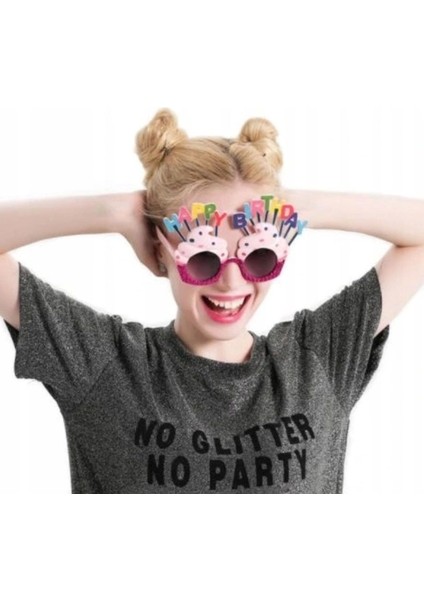 Renkli Parti Gözlüğü Fuşya 17X11 Cm, Eğlenceli ve Neşeli Anlar Için Ideal modelleri