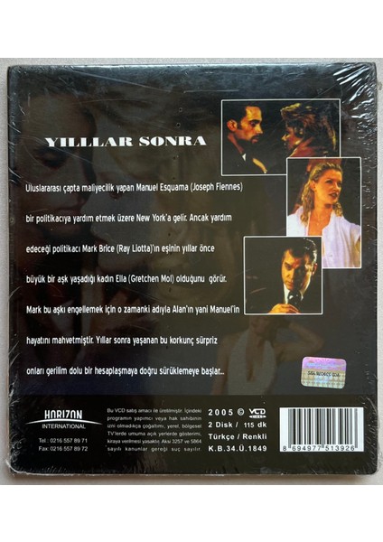 Yıllar Sonra VCD (Orijinal Dönem Baskı Vcd) fiyatları