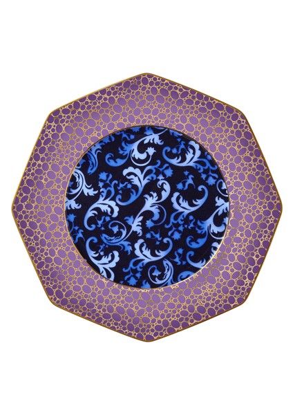 Blooming Baroque Pembe Tekli Ekmek Tabağı 17CM
