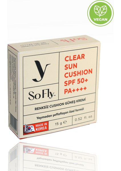 Clear Kore Sun Cushion Transparan Güneş Kremi fiyatları