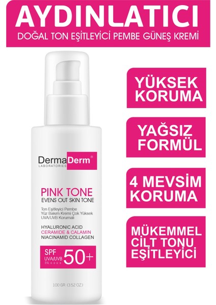 3 Adet +50 SPF Ton Eşitleyici Yüz Bakım Ve Güneş Kremi 100 gr X 3 modelleri