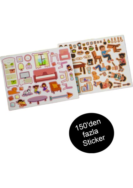 Tekrar Kullanılabilen Sticker Pad Günlük Hayat (LS-602) fiyatları