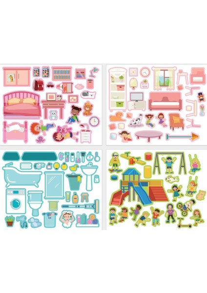 Tekrar Kullanılabilen Sticker Pad Günlük Hayat (LS-602) indirimleri