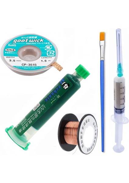 Uv Jel Mechanic Best Yol Kaplama Maskesi ve Yardımcı Beşli Tamir Malzemeleri 3,5 mm