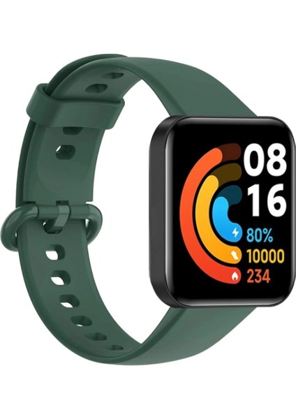 Xiaomi Redmi Watch 2 Klasik Kordon - Haki Yeşil