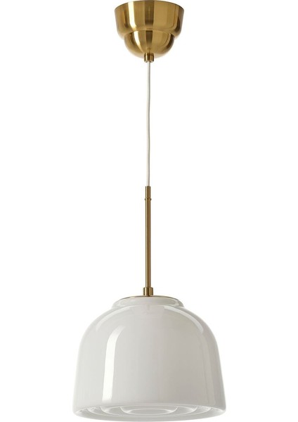 Sarkıt Lamba, Beyaz-Pirinç Rengi, 29 cm