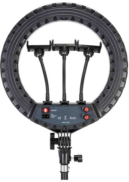 FM-14R Kumandalı 34CM Işıklı Telefon Tutucu Ring Light indirimleri
